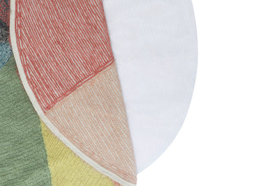 product image for pie chart woolable rug by lorena canals wo pie rs 4 13