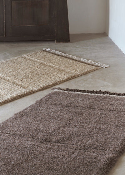 product image for steppe sheep brown woolable rug by lorena canals wo steppe bw s 20 47