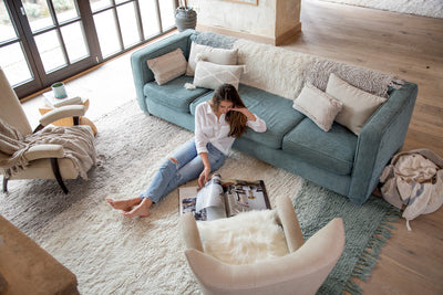 product image for into the blue woolable rug by lorena canals wo toblu m 16 6