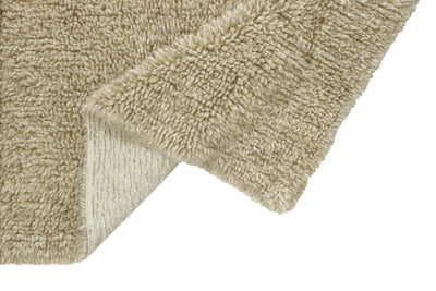 product image for tundra blended sheep beige woolable rug by lorena canals wo tun lbg s 4 51