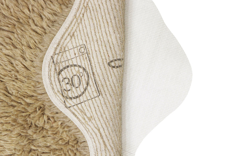 media image for woolly sheep beige rug by lorena canals wo woolly bg 7 231