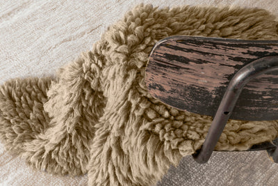 product image for woolly sheep beige rug by lorena canals wo woolly bg 9 93