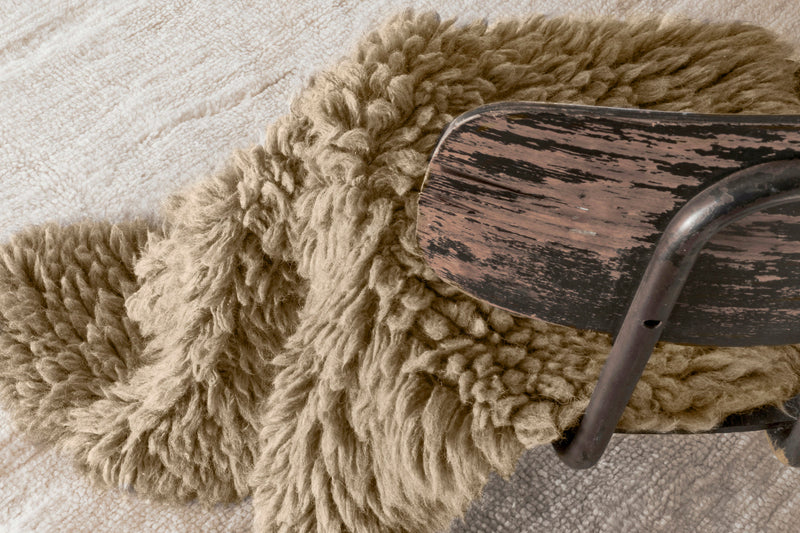media image for woolly sheep beige rug by lorena canals wo woolly bg 9 240