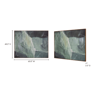 product image for Impression Verdant Palette Framed Painting 5 33
