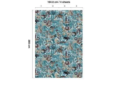 product image for Underwater Jungle No. 2 Wallpaper by KEK Amsterdam 86