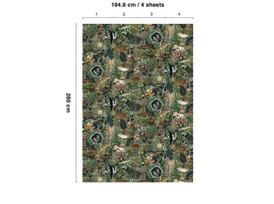 product image for Underwater Jungle No. 3 Wallpaper by KEK Amsterdam 7