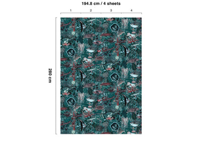 product image for Underwater Jungle No. 4 Wallpaper by KEK Amsterdam 83