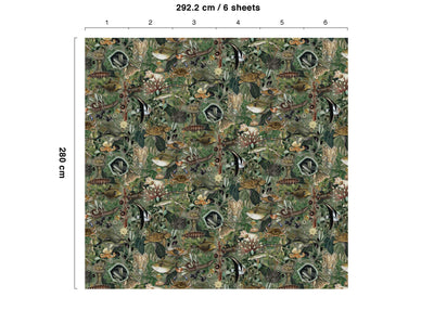 product image for Underwater Jungle No. 3 Wallpaper by KEK Amsterdam 17
