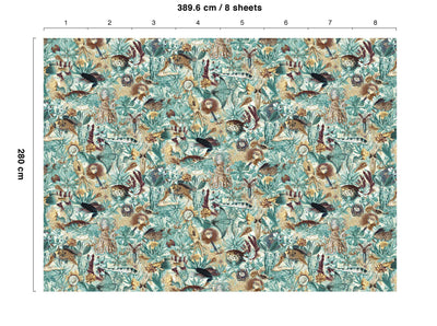 product image for Underwater Jungle No. 1 Wallpaper by KEK Amsterdam 60