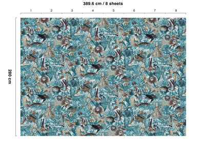 product image for Underwater Jungle No. 2 Wallpaper by KEK Amsterdam 94
