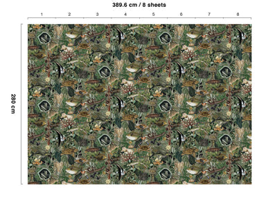 product image for Underwater Jungle No. 3 Wallpaper by KEK Amsterdam 40
