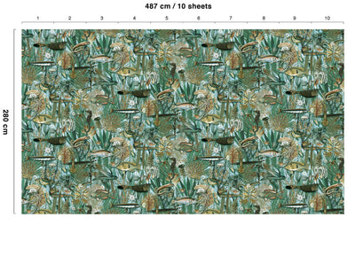 product image for Underwater Jungle No. 6 Wallpaper by KEK Amsterdam 46