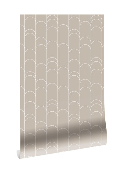 product image for Graphic Lines Sand WP-738 Wallpaper by Kek Amsterdam 20