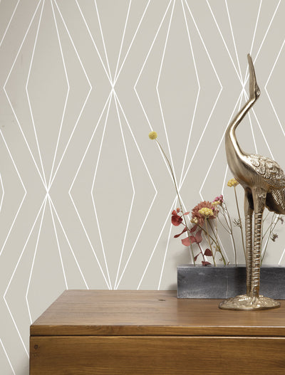 product image of Graphic Lines Beige WP-740 Wallpaper by Kek Amsterdam 534