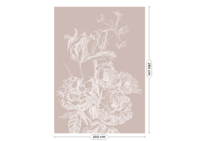 product image for Engraved Flowers Nude No. 1 Wallpaper by KEK Amsterdam 28