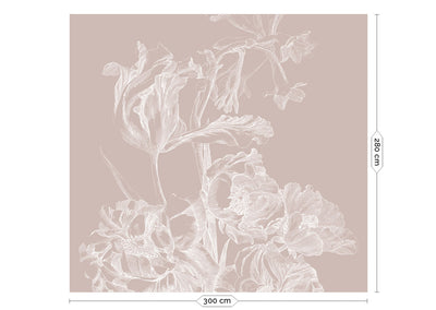 product image for Engraved Flowers Nude No. 1 Wallpaper by KEK Amsterdam 40