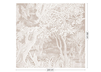 product image for Engraved Landscapes Sand No. 1 Wallpaper by KEK Amsterdam 68