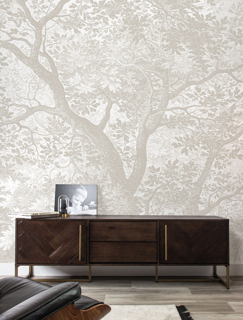 media image for Engraved Landscapes Grey No. 2 Wallpaper by KEK Amsterdam 262