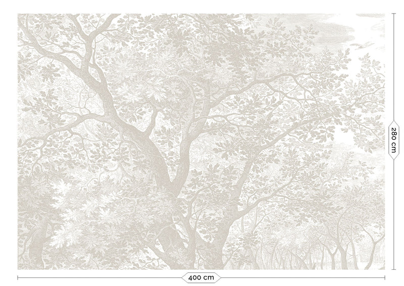 media image for Engraved Landscapes Grey No. 2 Wallpaper by KEK Amsterdam 248