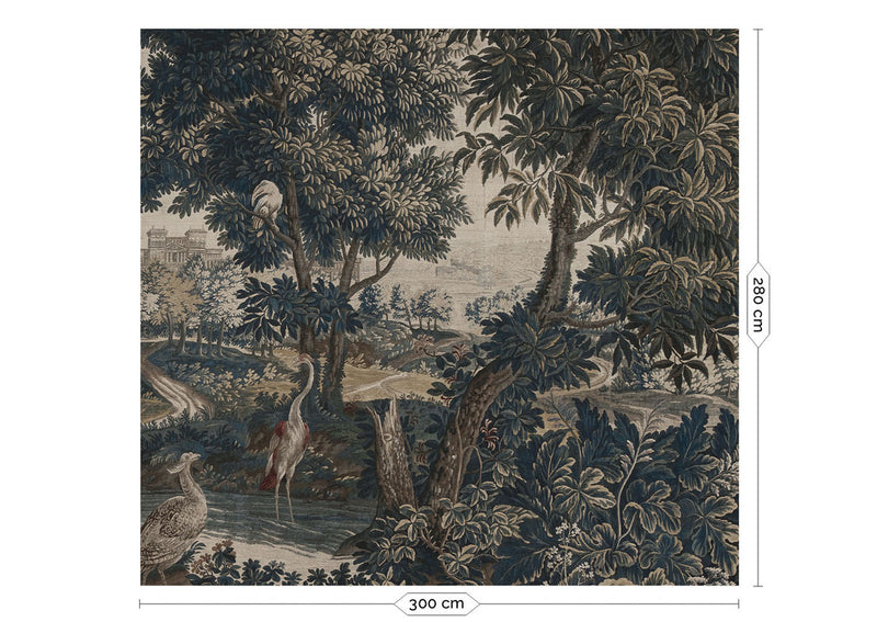 media image for Landscape Tapestries Wall Mural No. 3 from Vintage Tapestry 249