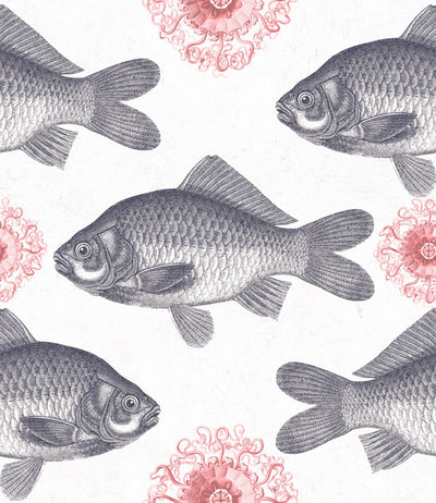 product image of Fish Neutral Wallpaper from Collection I by Mind the Gap 581