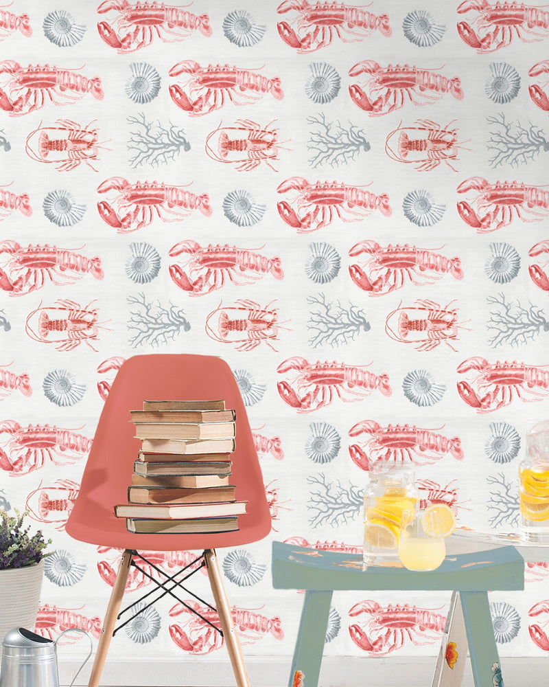 media image for Lobster Wallpaper from Collection I by Mind the Gap 215