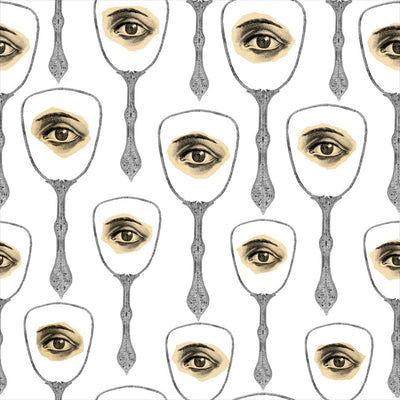 product image of Mirror's Eye Neutral Wallpaper from Collection I by Mind the Gap 527