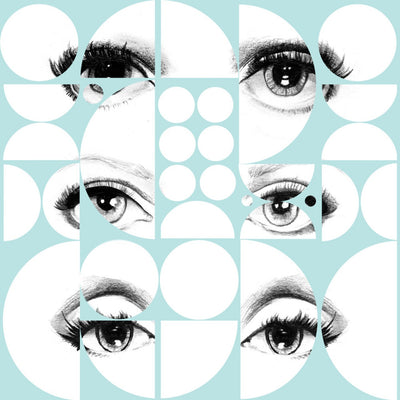 product image of sample eyes and circles sky wallpaper from collection i by mind the gap 1 571