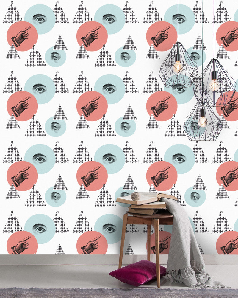 media image for Eyes On Me Wallpaper from Collection I by Mind the Gap 267