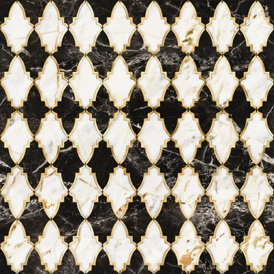 product image of Empire Onyx Wallpaper from Manhattan Metallic Edition by Mind the Gap 563