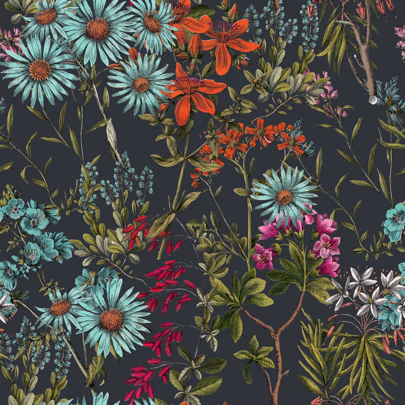 media image for Summerish Charcoal Wallpaper from Collectables by Mind the Gap 245