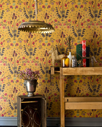 product image for Gypsy Ochre Wallpaper from Collectables by Mind the Gap 5