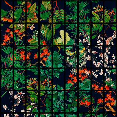 product image of sample japanese garden by night wallpaper from collectables by mind the gap 1 517
