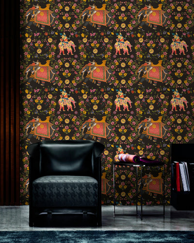 product image for Aristocracy Anthracite Wallpaper from Collectables by Mind the Gap 14