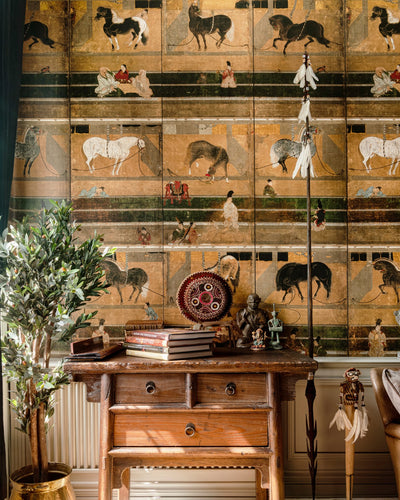 product image for Horse Stable Wallpaper from the Compendium Vol. 2 by Mind the Gap 48