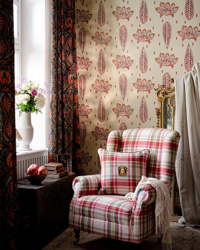 product image for Bethel Batik Wallpaper from the Woodstock Collection by Mind the Gap 21