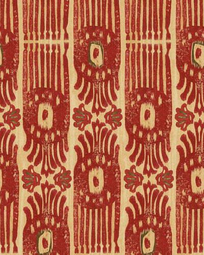 product image of Tribal Ikat Lava Red Wallpaper from the Compendium Vol. 2 by Mind the Gap 513