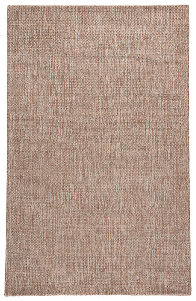 product image for Jardin Indoor/ Outdoor Solid Tan/ White Rug by Jaipur Living 33