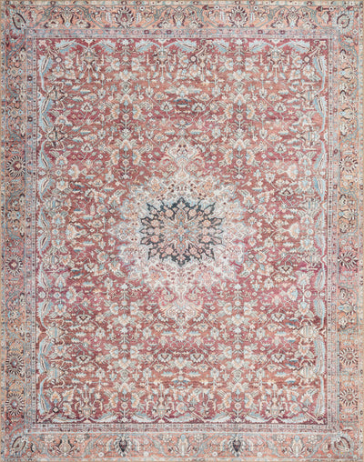 product image for Wynter Rug in Tomato / Teal by Loloi II 70