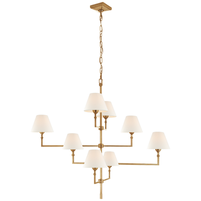 product image for Jane Large Offset Chandelier by Alexa Hampton 24
