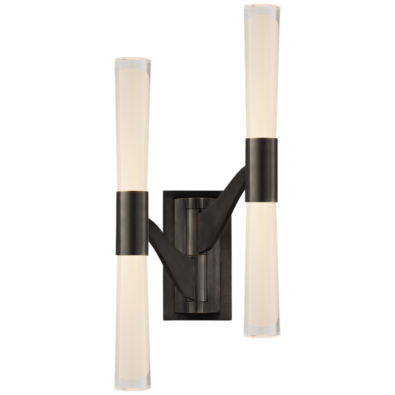 media image for Brenta Large Double Articulating Sconce by AERIN 218