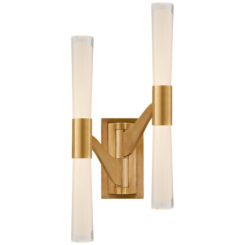 media image for Brenta Large Double Articulating Sconce by AERIN 290