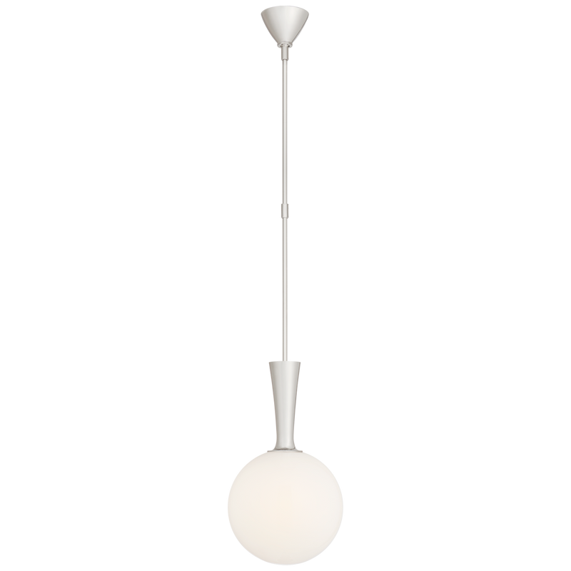 media image for Sesia Small Globe Pendant by AERIN 274