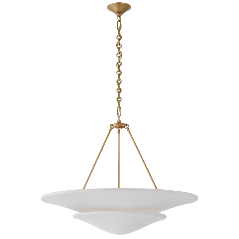 media image for Mollino Large Tiered Chandelier by AERIN 286