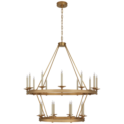 product image for Launceton Large Two Tiered Chandelier by Chapman & Myers 75