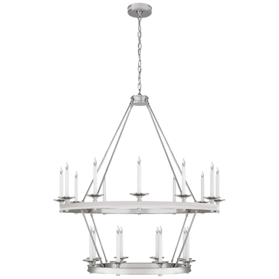 product image for Launceton Large Two Tiered Chandelier by Chapman & Myers 29