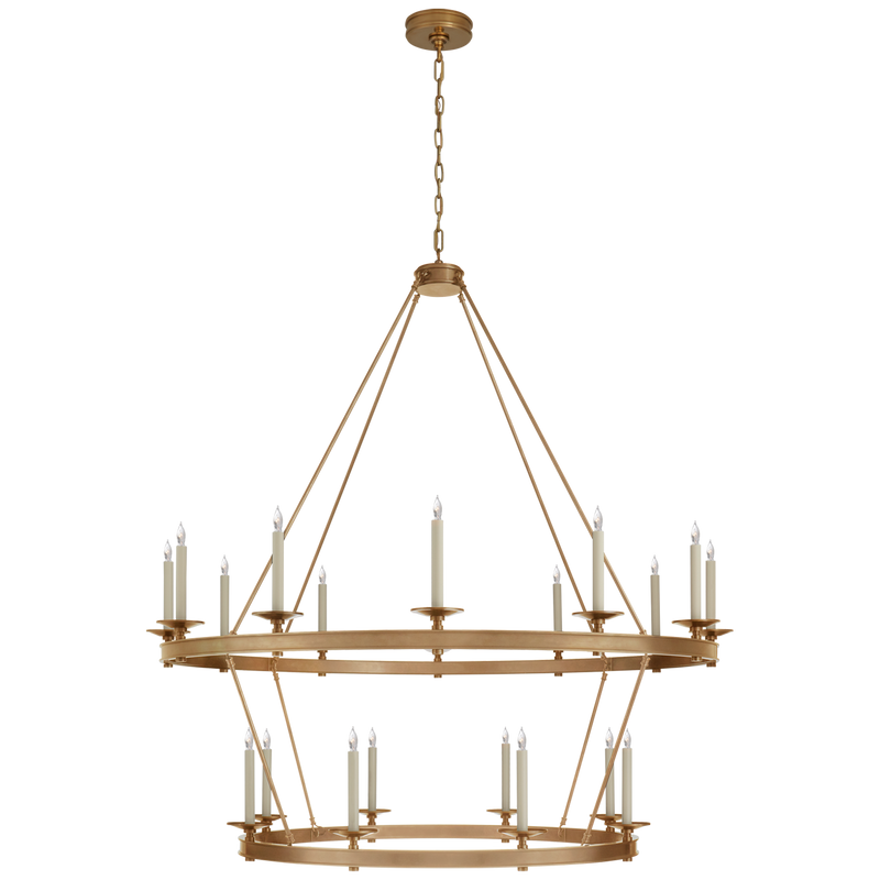 media image for Launceton Grande Two Tiered Chandelier by Chapman & Myers 234