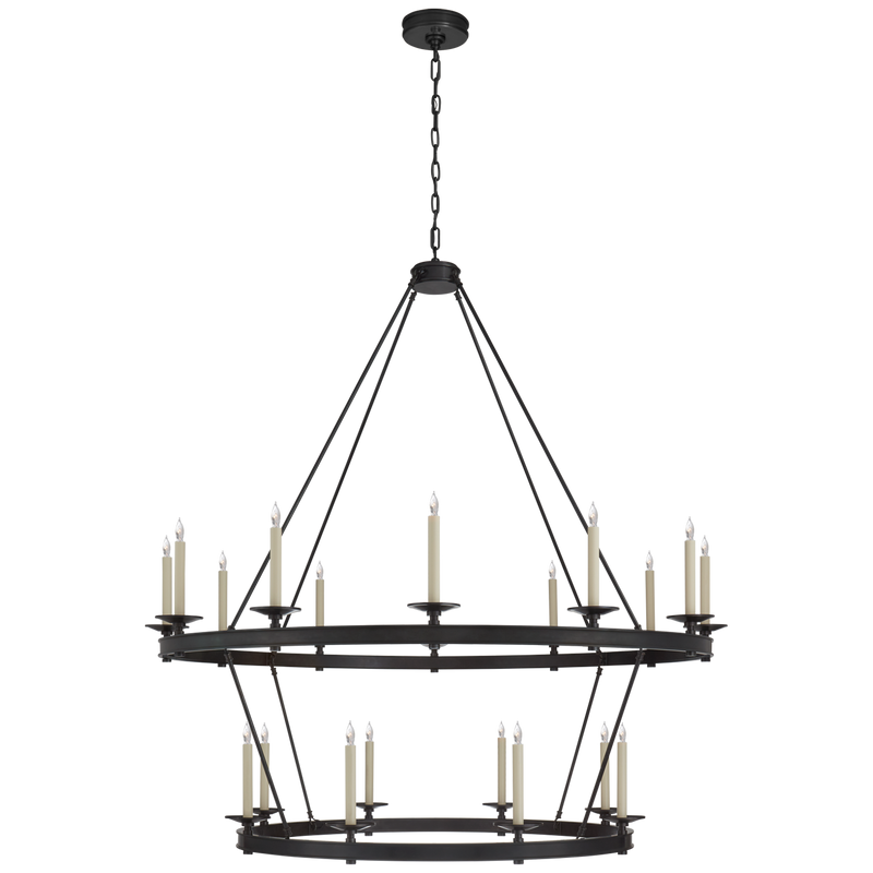 media image for Launceton Grande Two Tiered Chandelier by Chapman & Myers 250