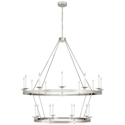 product image for Launceton Grande Two Tiered Chandelier by Chapman & Myers 19