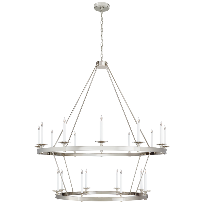 media image for Launceton Grande Two Tiered Chandelier by Chapman & Myers 210